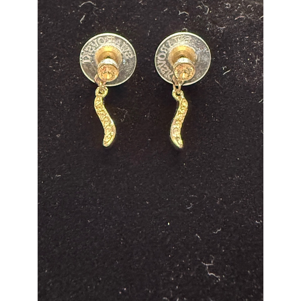 Swarovski Silver Crystal Earrings - Picture 3 of 3